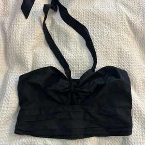 Abercrombie & Fitch Black Halter Tank Top
